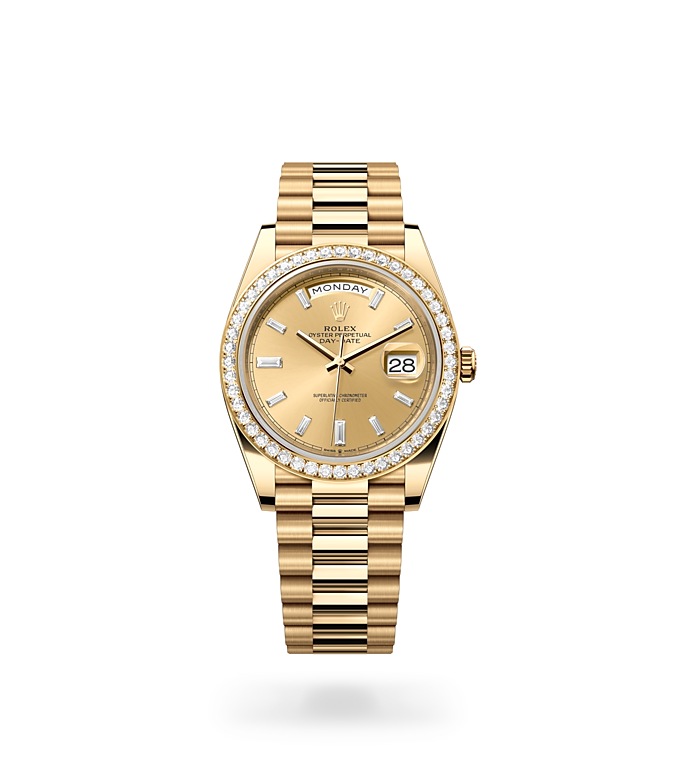 勞力士 Lady-Datejust腕錶金款，M279138RBR-0015 | 金生儀鐘錶-Day-Date 40